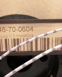 Cable Livy 0.5 White/Grey